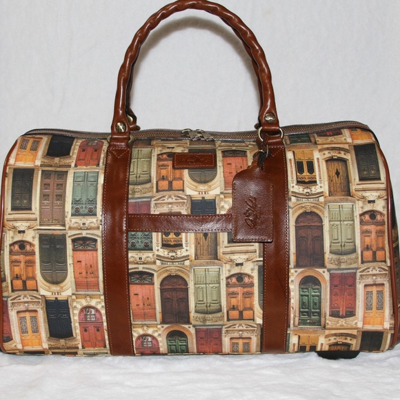 Patricia Nash Handbags - NWT Patricia Nash Avola Trolley Wheeled Duffle Bag Luggage